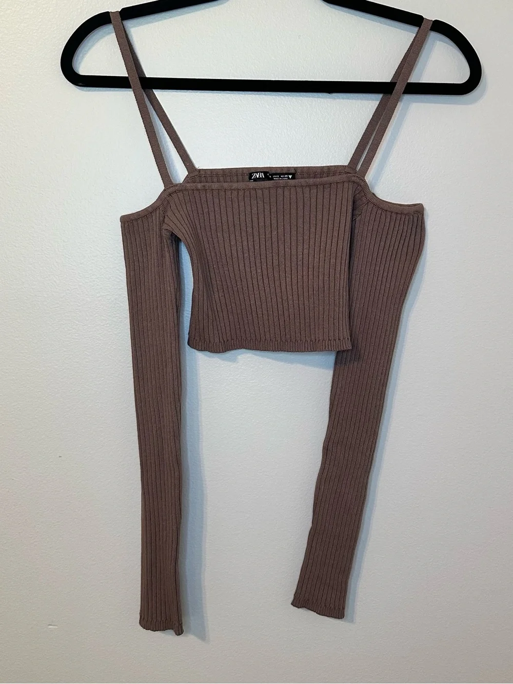 ZARA Matching Ribbed Pants Set - Picture 3 of 8